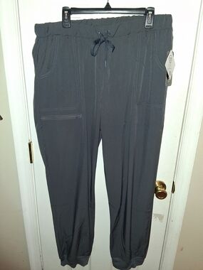 Divine Curves Women's Charcoal Drawstring Joggers